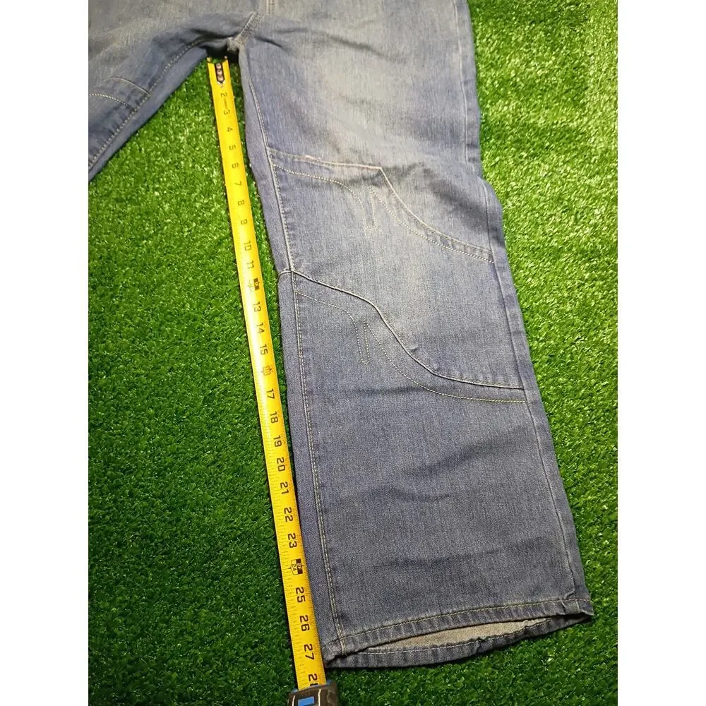 Y2K Fashion Light Wash Wide Leg Baggy Denim Jeans NWT